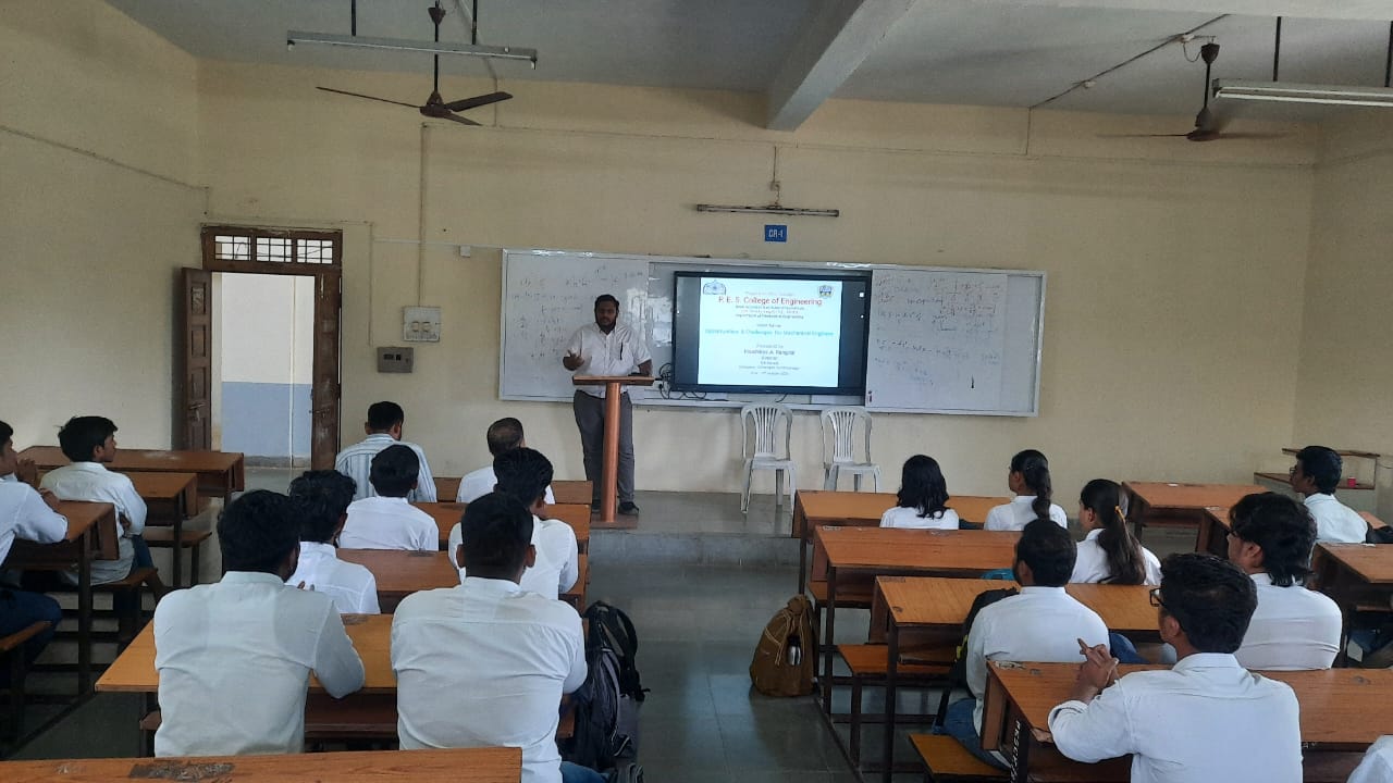 Expert Talk on Opportunities & Challenges for Mechanical Engineers